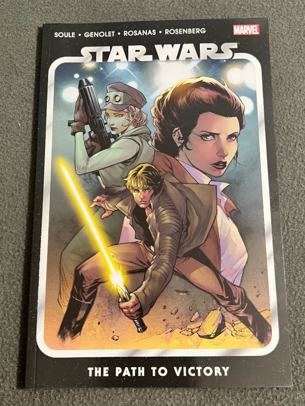 Star Wars Marvel Comics Vol. 5 The Path to Victory TBP Graphic Novel 2023 C cam_
